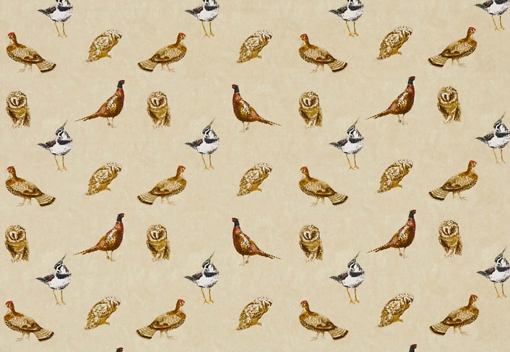 Ткань Prestigious Textiles Wild Birds 5103/142