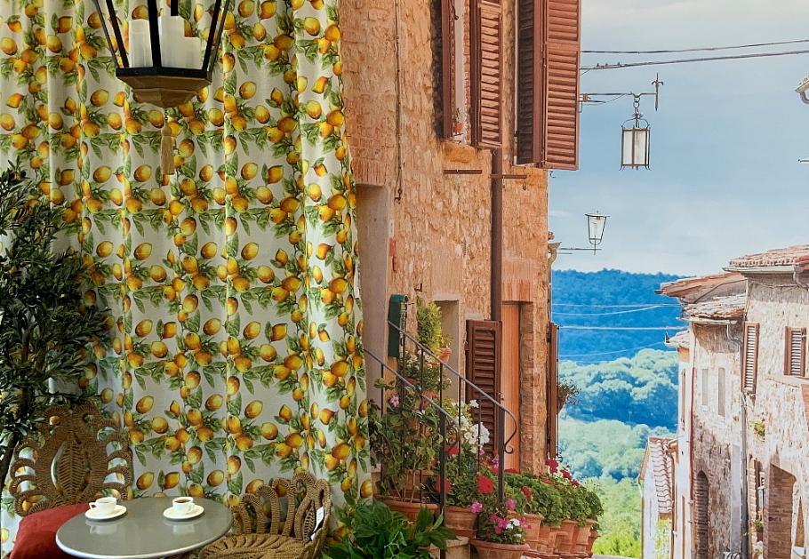 Ткань Galleria Arben Amalfi Limoni/25001