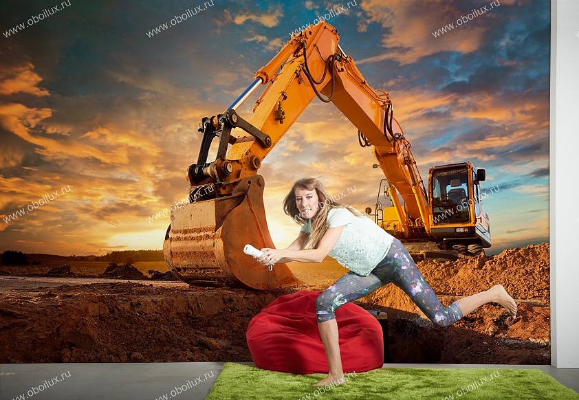 Панно и фотообои A. S. Creation XXL II Yellow Digger 348