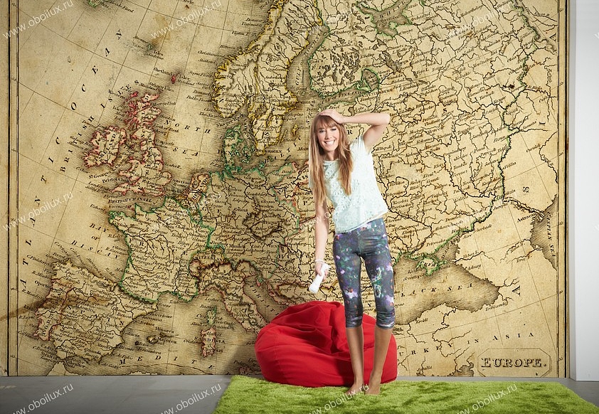 Панно и фотообои A. S. Creation XXL II 350 Ancient Map