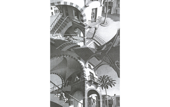 Итальянские панно и фотообои Jannelli & Volpi, коллекция M.C. Escher, артикул 23182