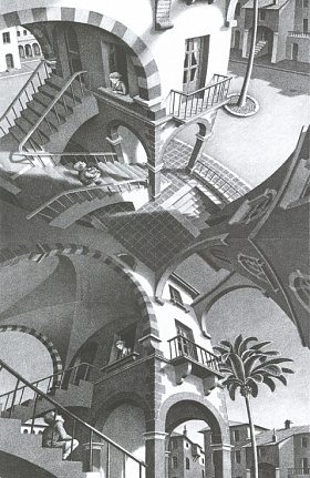 Панно и фотообои Jannelli & Volpi M.C. Escher 23182