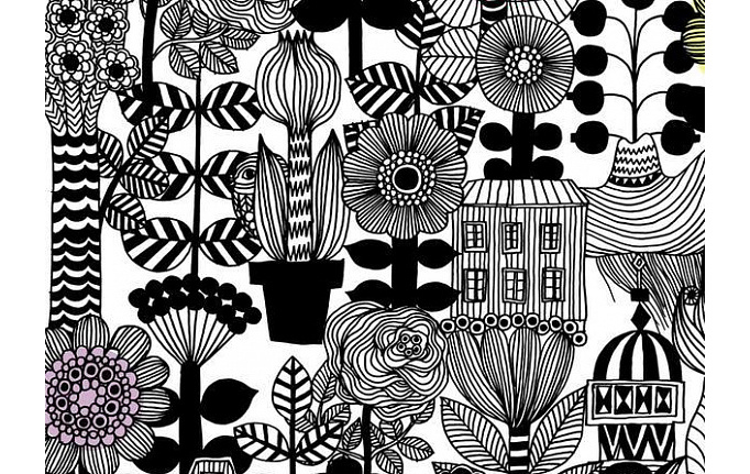 Итальянские обои Jannelli & Volpi, коллекция Marimekko, артикул 23306