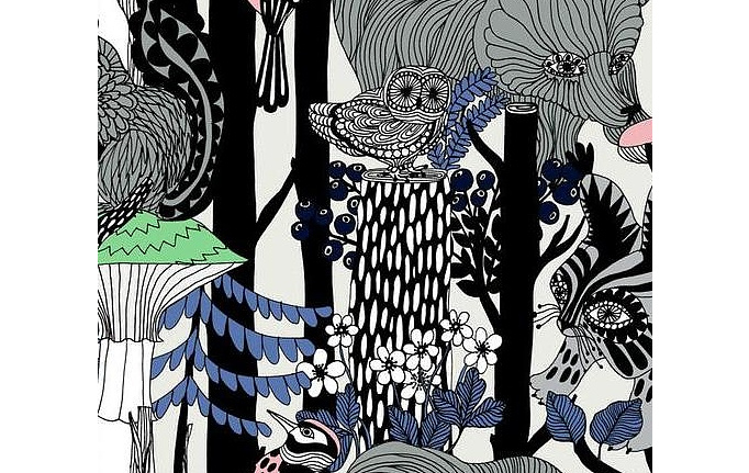 Итальянские обои Jannelli & Volpi, коллекция Marimekko, артикул 23340