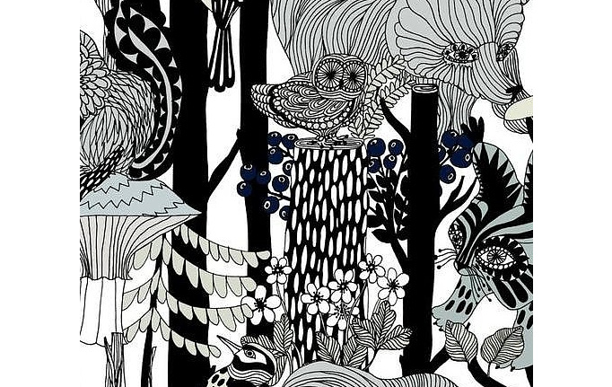 Итальянские обои Jannelli & Volpi, коллекция Marimekko, артикул 23341
