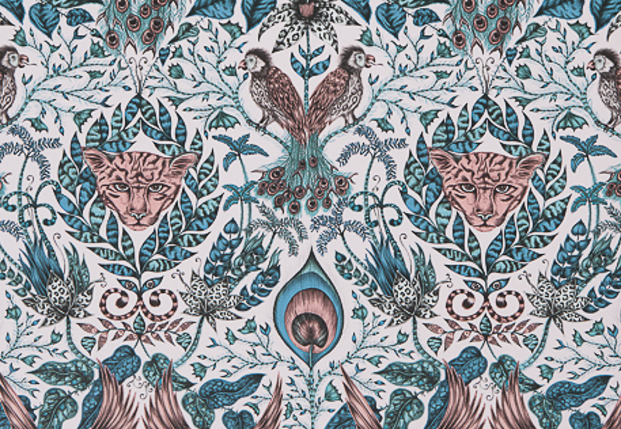 Обои Clarke & Clarke Animalia W0098-04
