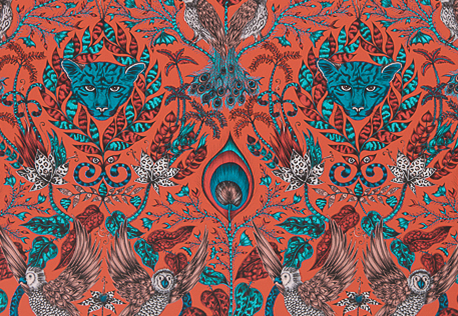 Обои Clarke & Clarke Animalia W0098-05