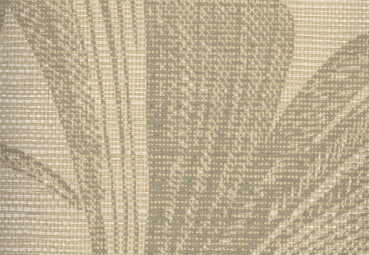 Обои Stroheim Silhouettes Palm Garden Sisal/Taupe on Dove