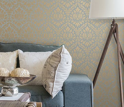 Обои Aura Stripes and Damasks SD36141
