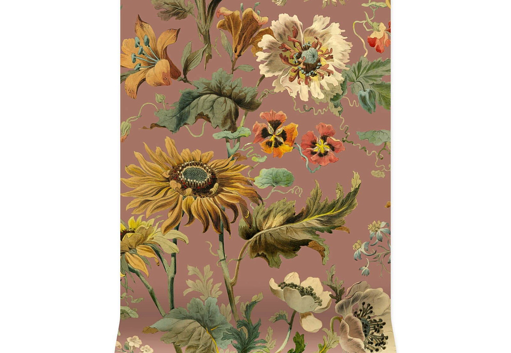 Обои House Of Hackney The Magic of Nature Avalon/Puce Pink