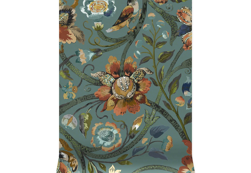 Обои House Of Hackney The Magic of Nature Gaia/Prussian Blue