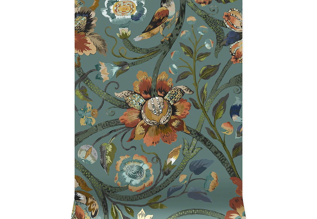 Обои House Of Hackney The Magic of Nature Gaia/Prussian Blue