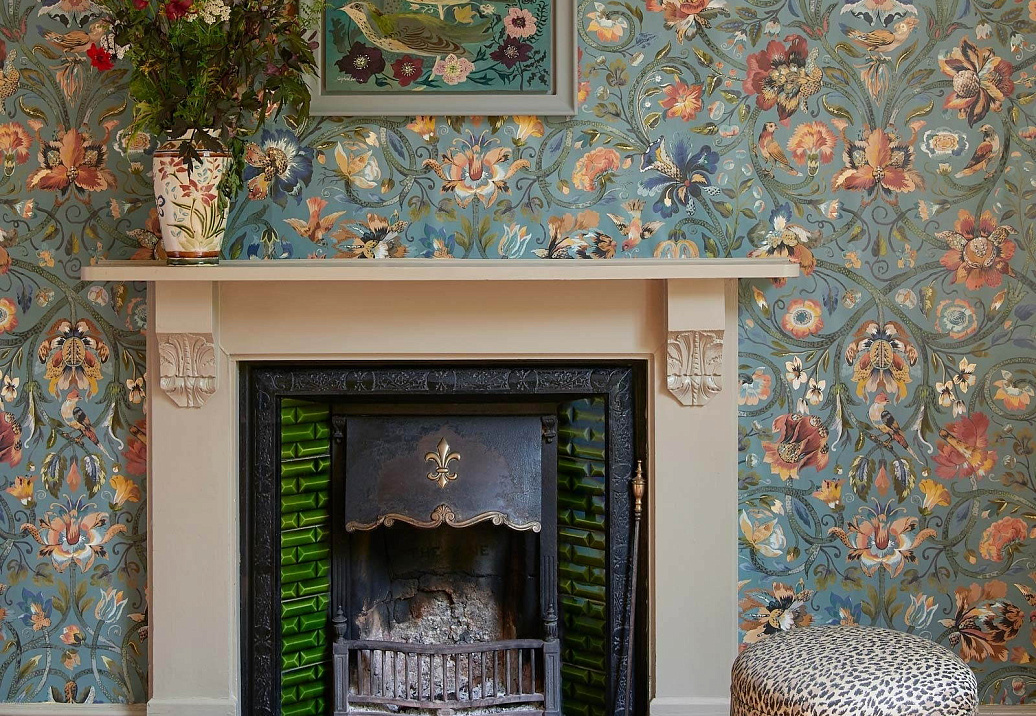 Обои House Of Hackney The Magic of Nature Gaia/Prussian Blue