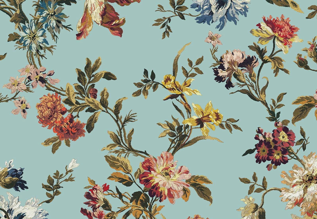Обои House Of Hackney The Magic of Nature Rosetta/Verdigris