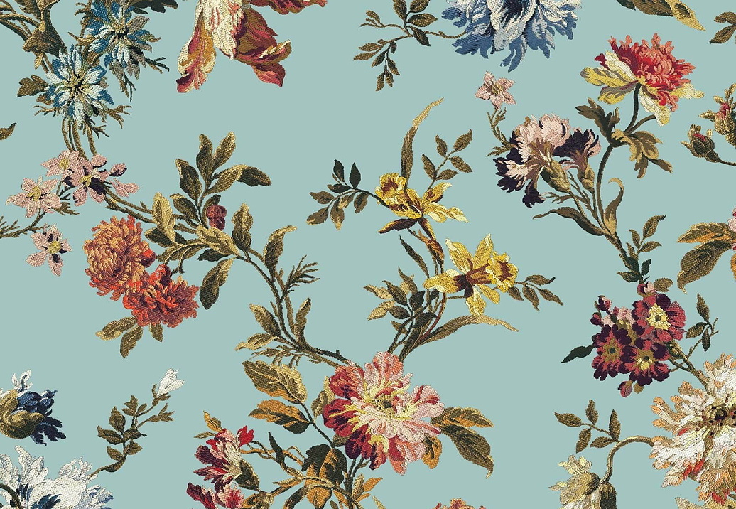 Обои House Of Hackney The Magic of Nature Rosetta/Verdigris