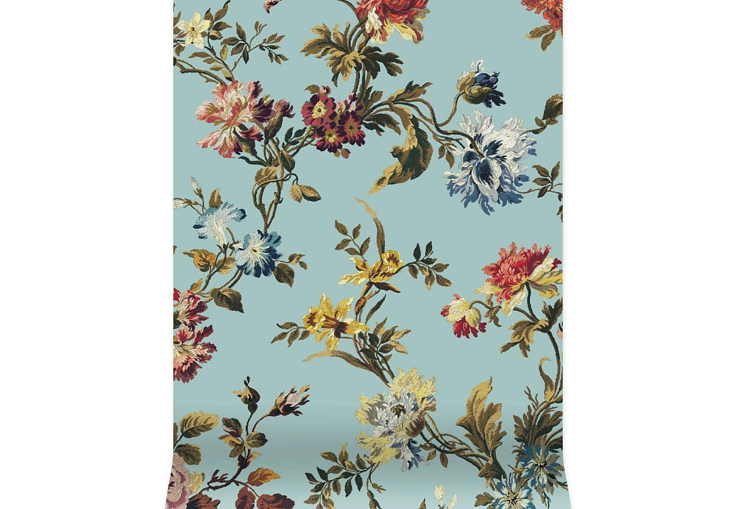 Обои House Of Hackney The Magic of Nature Rosetta/Verdigris