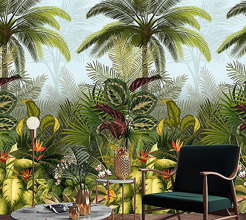 Панно и фотообои Grandeco Jungle Fever JF6001