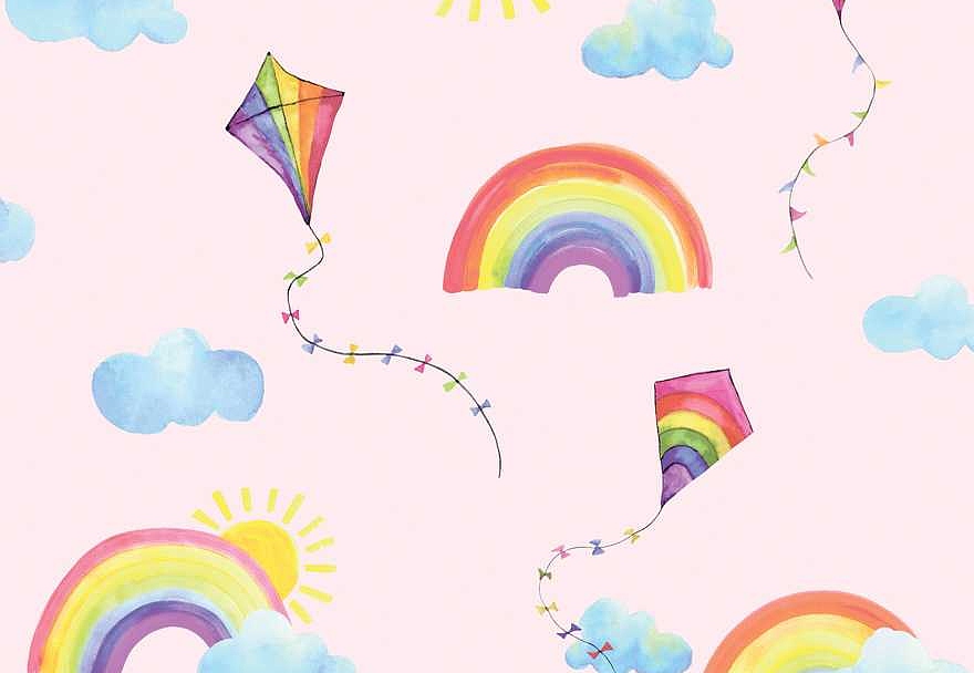 Обои Holden Decor Over the Rainbow 91021