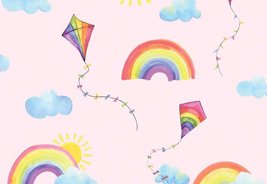 Обои Holden Decor Over the Rainbow 91021