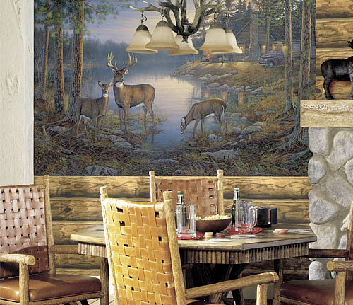 Панно и фотообои York Lake Forest Lodge LM7954M