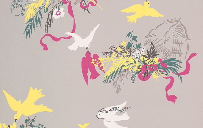 Английские обои Little Greene, коллекция National Trust Papers III, артикул 0263VOFRENC