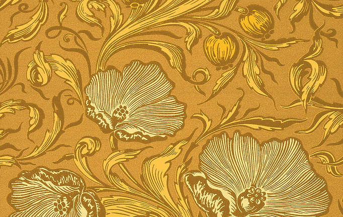Английские обои Little Greene, коллекция National Trust Papers III, артикул 0263PTYELLO