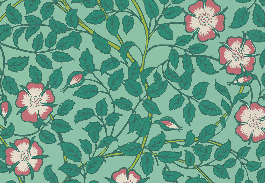 Обои Little Greene National Trust Papers III 0263BRGVERD
