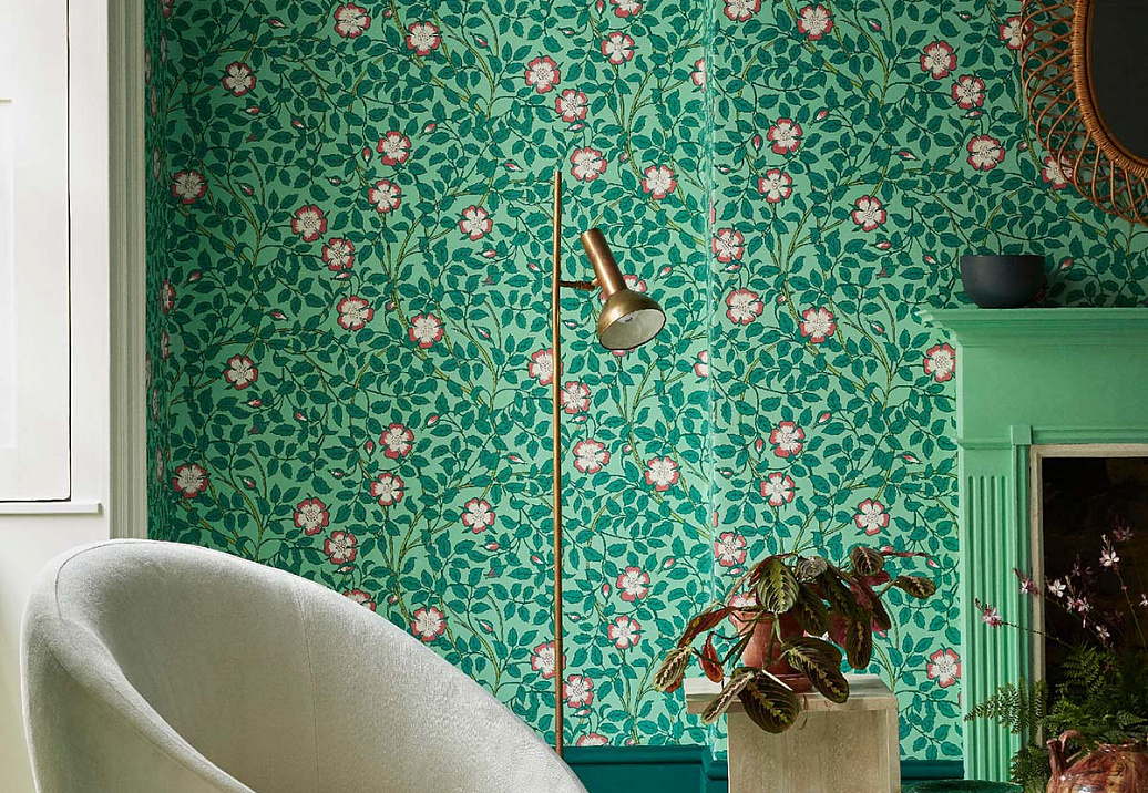 Обои Little Greene National Trust Papers III 0263BRGVERD