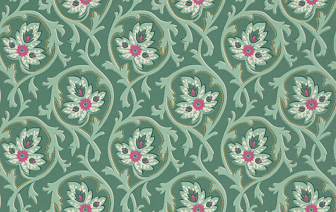 Английские обои Little Greene, коллекция National Trust Papers III, артикул 0263HOPLEAT