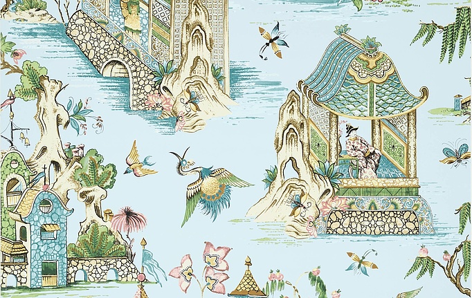 Американские обои Thibaut, коллекция Grand Palace, артикул T13615