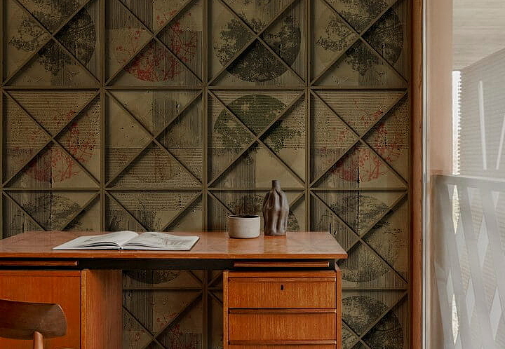 Панно и фотообои Wall & Deco Contemporary Wallpaper Collection 2023 WDLV2301