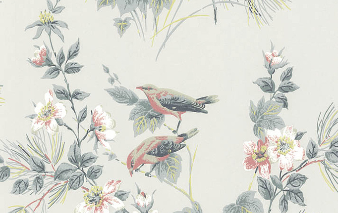 Английские обои 1838 Wallcoverings, коллекция Rosemore, артикул 1601-100-05