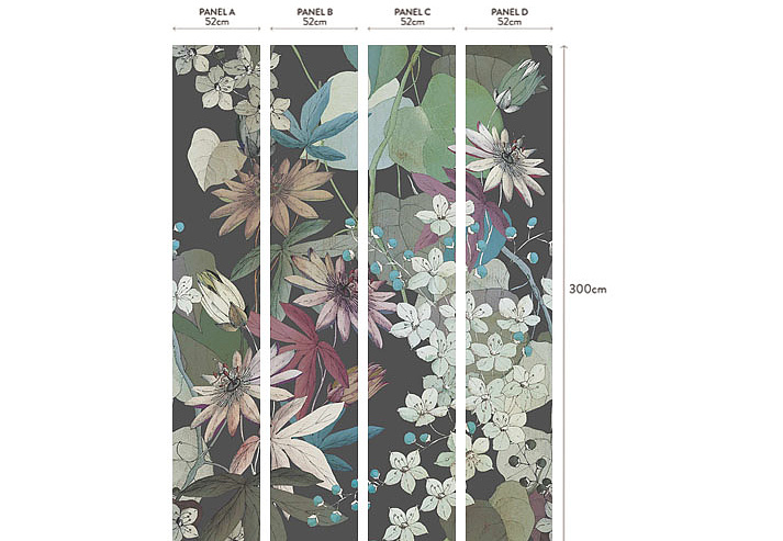 Панно и фотообои 1838 Wallcoverings Murals 1906-131-01