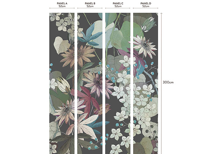 Панно и фотообои 1838 Wallcoverings Murals 1906-131-01
