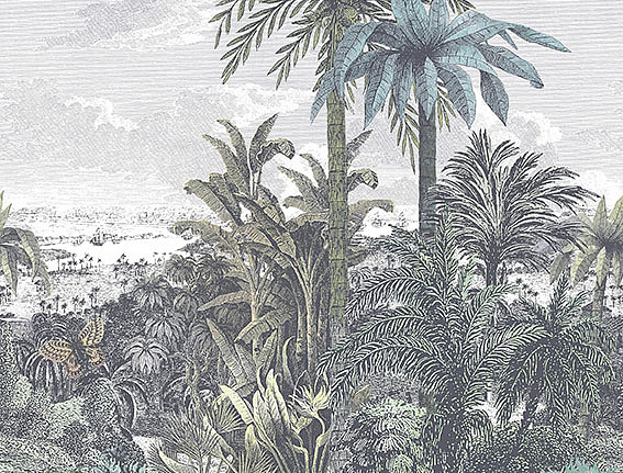 Панно и фотообои 1838 Wallcoverings Murals 1906-133-01