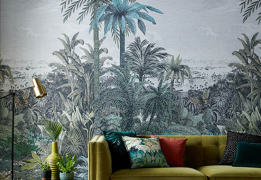 Панно и фотообои 1838 Wallcoverings Murals 1906-133-01