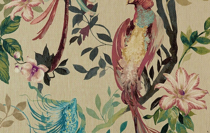 Английские панно и фотообои 1838 Wallcoverings, коллекция Pavilion, артикул 2109-157-01
