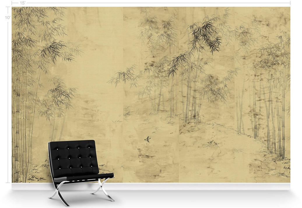 Панно и фотообои Paul Montgomery Studio Complete Collection Bamboo Forest Antiqued