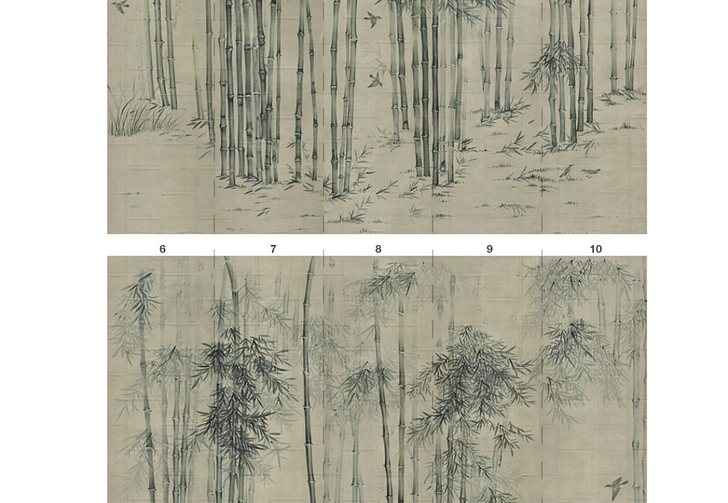 Панно и фотообои Paul Montgomery Studio Complete Collection Bamboo Forest Beige