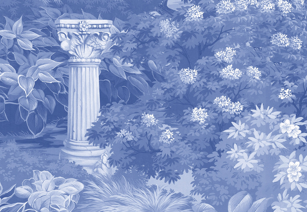 Панно и фотообои Paul Montgomery Studio Complete Collection Blue Garden Blue