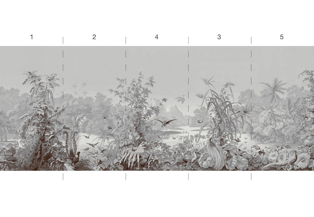 Панно и фотообои Paul Montgomery Studio Complete Collection Brazil Grey