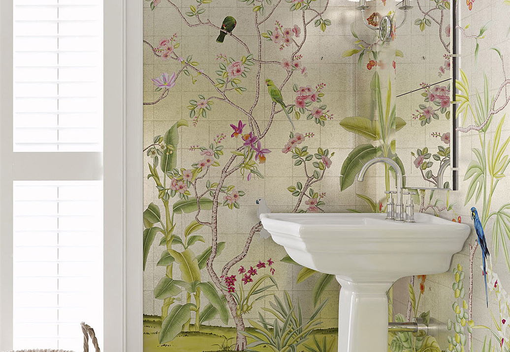 Панно и фотообои Paul Montgomery Studio Complete Collection Enchanted/Garden Silver