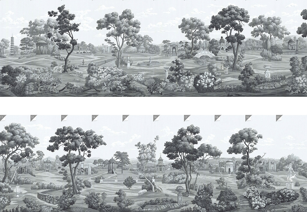 Панно и фотообои Paul Montgomery Studio Complete Collection English Parks