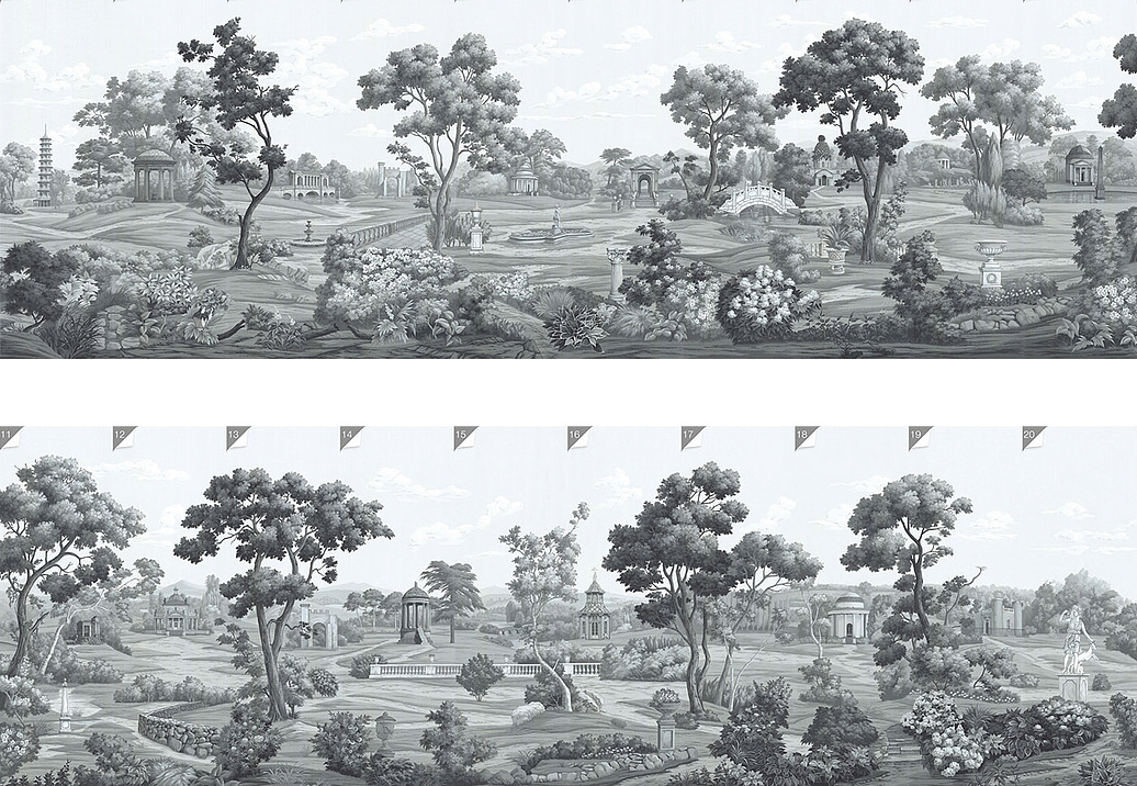 Панно и фотообои Paul Montgomery Studio Complete Collection English Parks