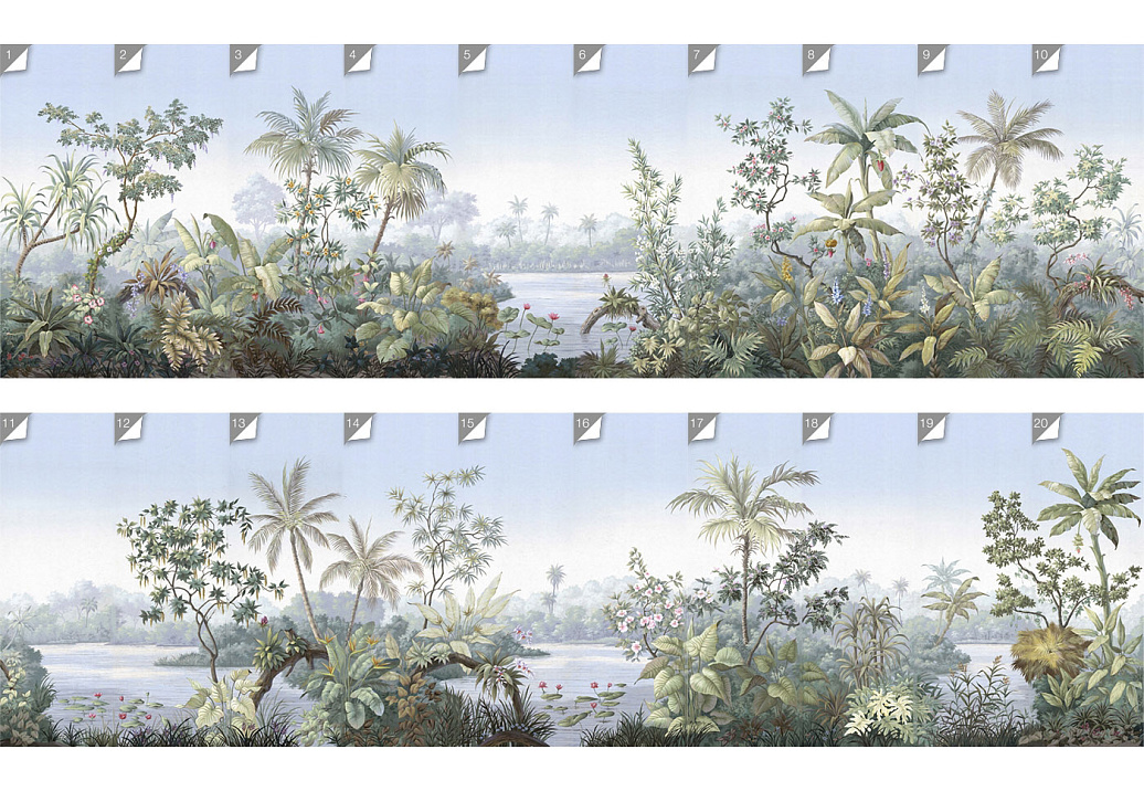 Панно и фотообои Paul Montgomery Studio Complete Collection Floridana Classic