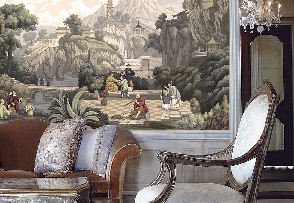 Панно и фотообои Paul Montgomery Studio Complete Collection Great China/Beige