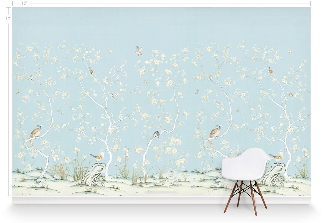 Панно и фотообои Paul Montgomery Studio Complete Collection Lavena Cyan