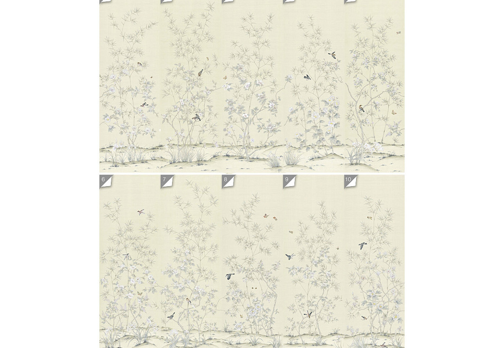Панно и фотообои Paul Montgomery Studio Complete Collection Palace Garden Cream