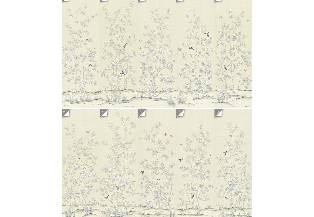 Панно и фотообои Paul Montgomery Studio Complete Collection Palace Garden Cream