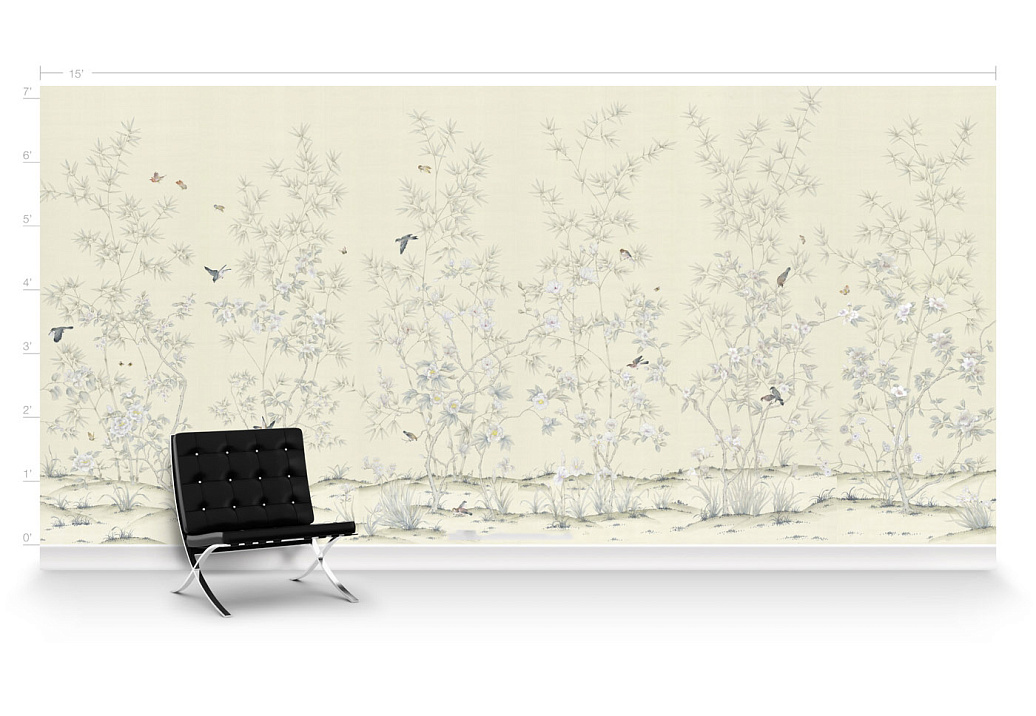 Панно и фотообои Paul Montgomery Studio Complete Collection Palace Garden Cream